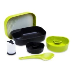 Wildo Camp-A-Box Complete Dishes - Lime