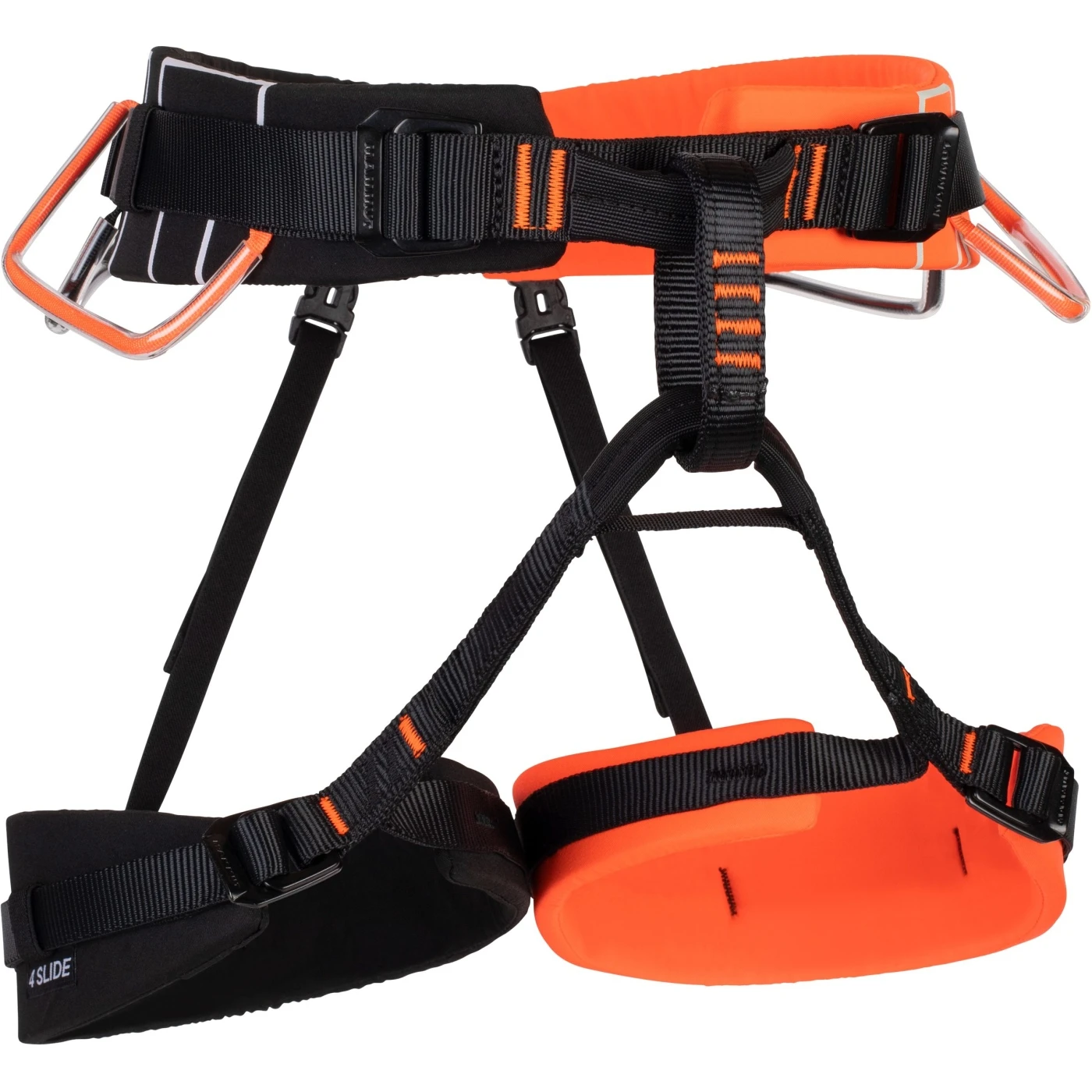 Mammut 4 Slide Harness - Vibrant Orange-black 1 Mammut 4 Slide Harness - Vibrant Orange-black