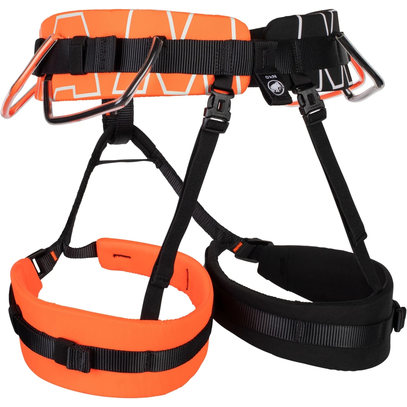 Mammut 4 Slide Harness - Vibrant Orange-black 2 Mammut 4 Slide Harness - Vibrant Orange-black - Image 2
