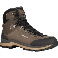 LOWA Ranger GTX Heren Trekking-Boots - Stone/gum -Camping Verkoop 210612 9525 ranger gtx herren trekkingschuhe stone gum 4 1486565