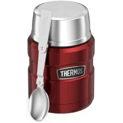 THERMOS® Stainless King Insulated Food Jar 0.47L - Midnight Blue Polished -Camping Verkoop 244259 00 d 476421