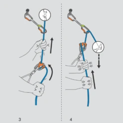 Climbing Technology Click Up + Belay Device - Orange / Lobster -Camping Verkoop 273256 05 d 547291 1