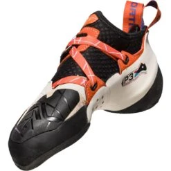 La Sportiva Solution Klimschoenen Dames - White/Lily Orange -Camping Verkoop 274370 02 d 549657