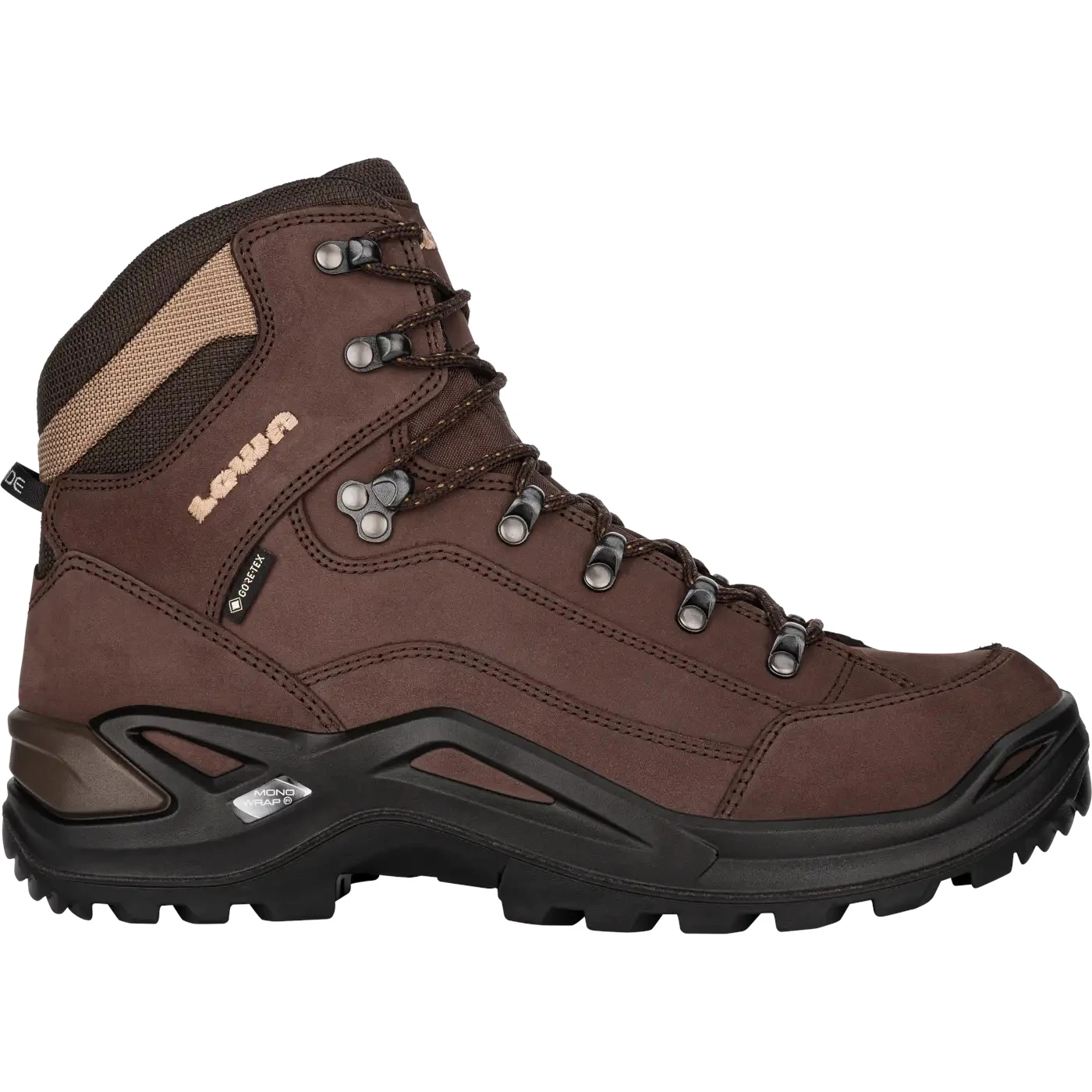 LOWA Renegade GTX Mid Wide Mountaineering Shoes - Espresso 1 LOWA Renegade GTX Mid Wide Mountaineering Shoes - Espresso