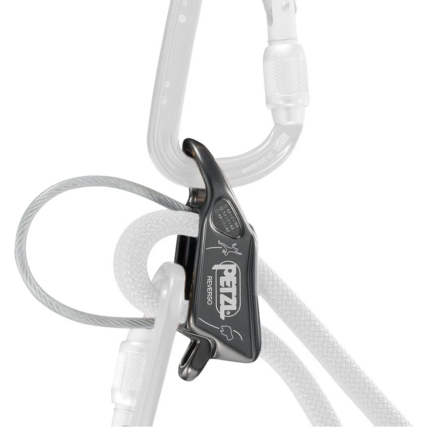 Petzl Reverso Belay/Rappel Device - Red 4 Petzl Reverso Belay/Rappel Device - Red - Image 4