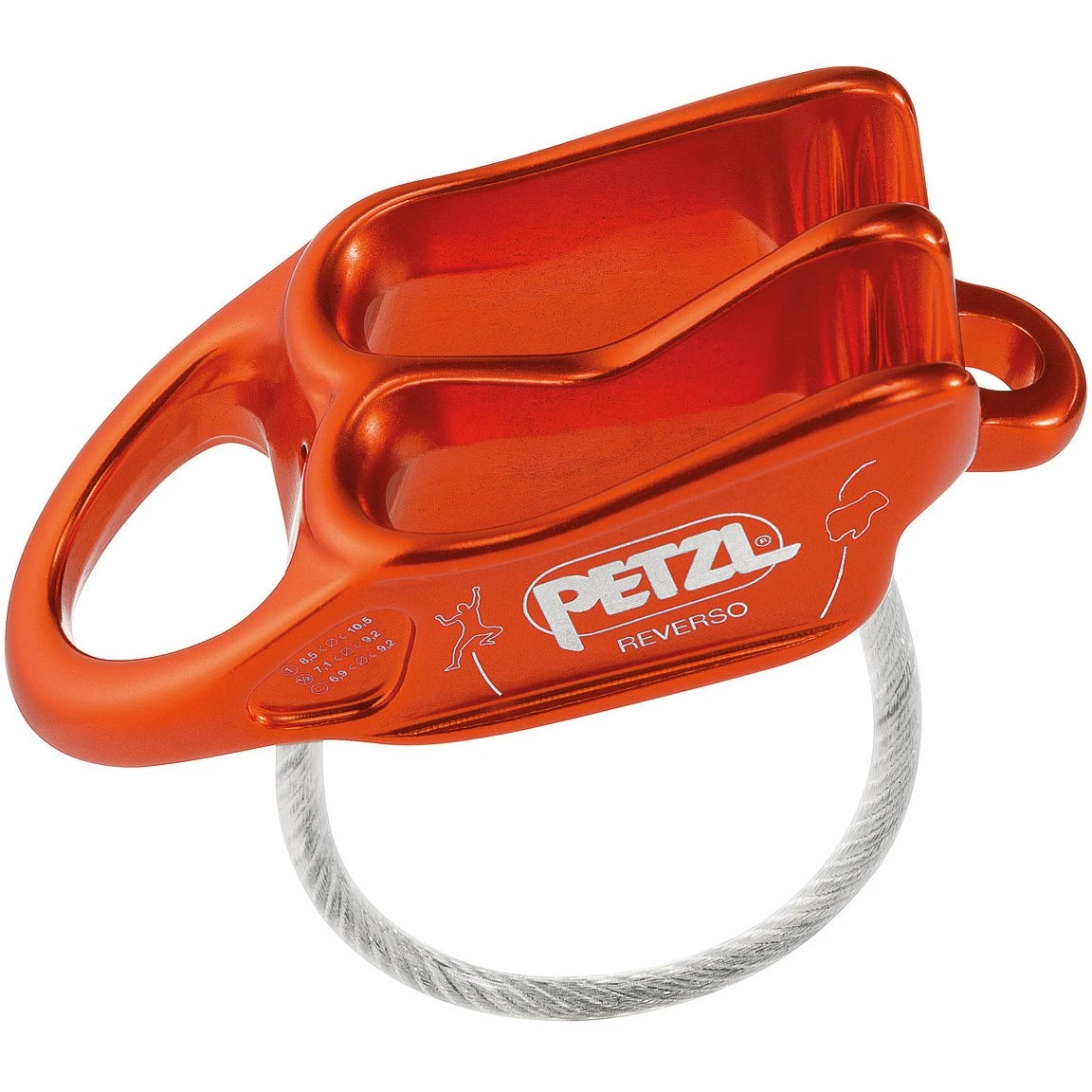 Petzl Reverso Belay/Rappel Device - Red 1 Petzl Reverso Belay/Rappel Device - Red