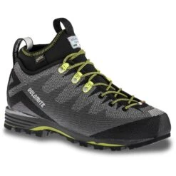 Dolomite Veloce GTX Shoe - Pewter Grey/green Shoot