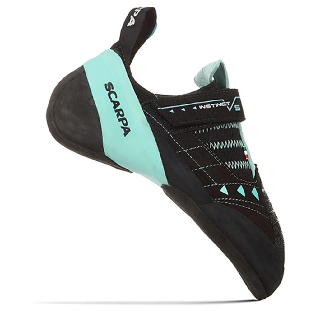Scarpa Instinct VS Dames Klimschoenen - Black/aqua 2 Scarpa Instinct VS Dames Klimschoenen - Black/aqua - Image 2