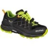 Salewa Wildfire Waterproof Hiking Shoes Kids - Black Out/cactus 0986