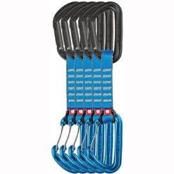 Ocun OcĂșn Hawk QD Combi PA 16 Mm Quickdraw - Pack Of 5 - Blauw