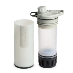 Grayl GeoPress Drinkfles Met Waterfilter - 710ml - Peak White -Camping Verkoop 411 pwh geopress peakwhite separated 1800px 1465833