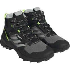 Adidas TERREX Swift R3 Mid GORE-TEX Wandelschoenen Heren - Wonder Silver/wonder Silver/lucid Lemon IF7712 -Camping Verkoop adidas mens terrex swift r3 mid gore tex hiking shoes wonder silver wonder silver lucid lemon if7712 4 1509368