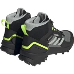 Adidas TERREX Swift R3 Mid GORE-TEX Wandelschoenen Heren - Wonder Silver/wonder Silver/lucid Lemon IF7712 -Camping Verkoop adidas mens terrex swift r3 mid gore tex hiking shoes wonder silver wonder silver lucid lemon if7712 5 1509367