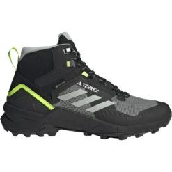 Adidas TERREX Swift R3 Mid GORE-TEX Wandelschoenen Heren - Wonder Silver/wonder Silver/lucid Lemon IF7712