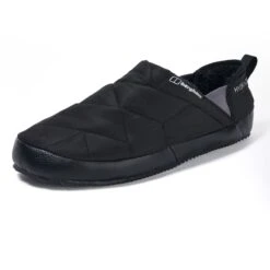 Berghaus Bothy Slipper Pantoffels - Jet Black/Grey Pinstripe