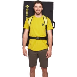 Black Diamond Circuit Crash Pad - Black-Lemon Grass -Camping Verkoop black diamond circuit crashpad black lemon grass5 830256