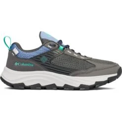 Columbia Hatana Max Outdry Hiking Shoes Women - Dark Grey, Electric Turquoise