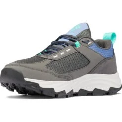 Columbia Hatana Max Outdry Hiking Shoes Women - Dark Grey, Electric Turquoise -Camping Verkoop columbia hatana max outdry hiking shoes women dark grey electric turquoise 7 1173014
