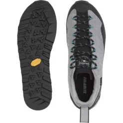 Dolomite Crodarossa Low GTX Women's Approach Shoes - Aluminium Grey/capri Blue -Camping Verkoop dolomite crodarossa low women alu grey 2 1136972