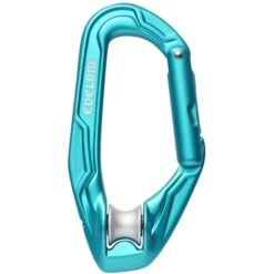 Edelrid Axiom Carabiner With Integrated Pulley - Icemint