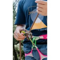Edelrid Eagle Lite Protect Pro Dry 9,5mm Touw - 70m - Neon Pink-neon Green -Camping Verkoop edelrid eagle lite pro 3 1468347