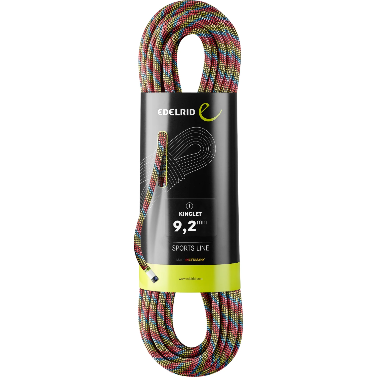 Edelrid Kinglet 9,2mm Touw - 60m - Night 1 Edelrid Kinglet 9,2mm Touw - 60m - Night