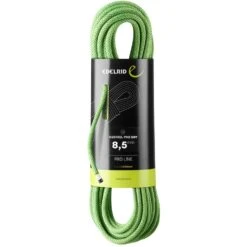 Edelrid Kestrel Pro Dry 8,5mm Touw - 50m - Neon Green