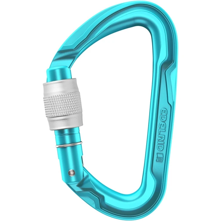 Edelrid Pure Screw III Karabijnhaak - Icemint 1 Edelrid Pure Screw III Karabijnhaak - Icemint