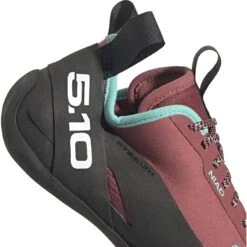 Five Ten Niad Lace Women's Climbing Shoes - Core Black / Crew Red / Acid Mint 12 Five Ten Niad Lace Women's Climbing Shoes - Core Black / Crew Red / Acid Mint -Camping Verkoop five ten fw2874 niad lace core black crew red acid mint 03 970498