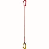 Climbing Technology Fly-Weight EVO Long Set DY Quickdraw 10 Mm - 55 Cm - Red / Gold