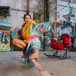 GIBBON Banana Lama Treewear Set XL Slackline - Blauw/geel -Camping Verkoop gibbon bananalama xl treewear set blue yellow 20224 09 1512094