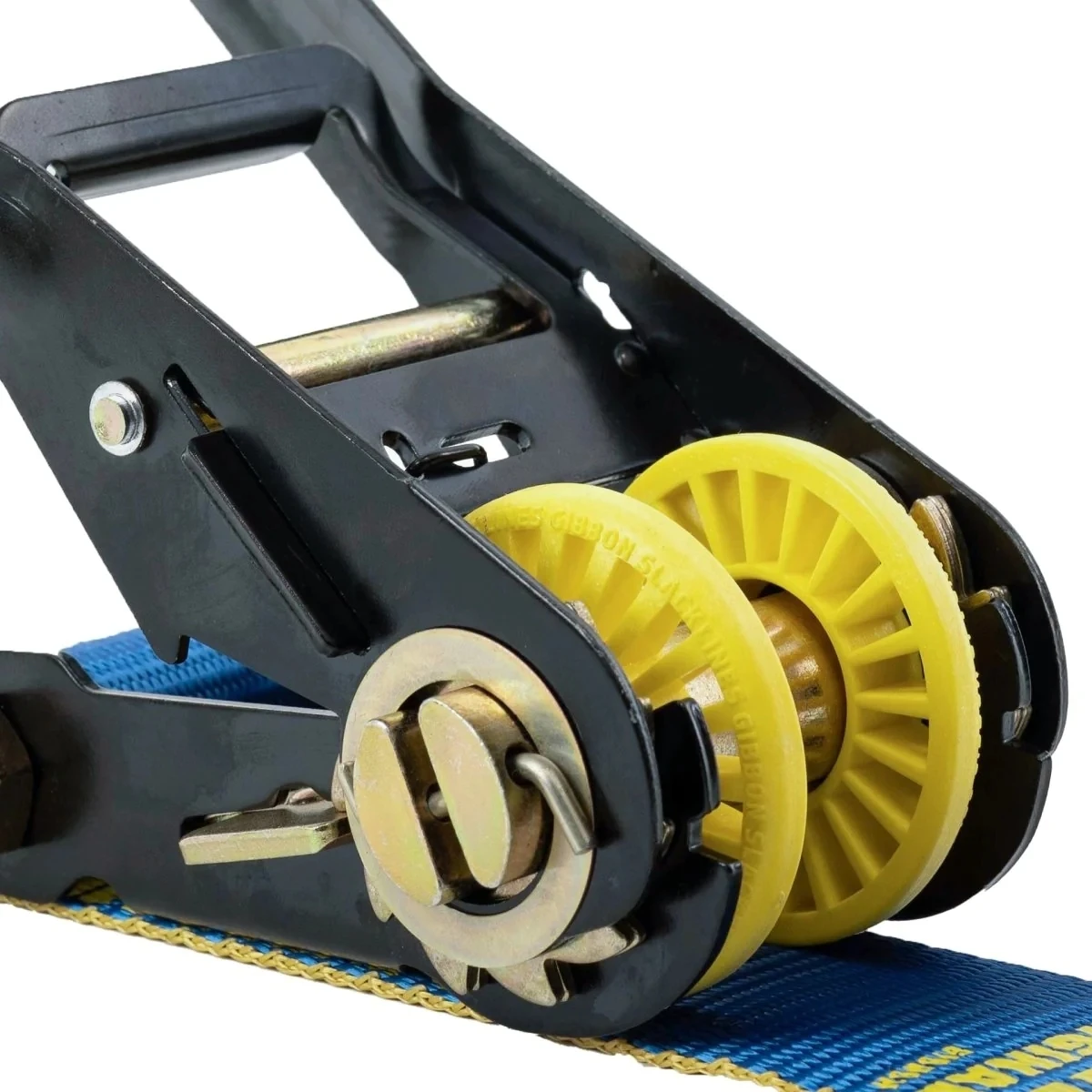 GIBBON Flowline Treewear Set Slackline 25m - Blauw/geel 3 GIBBON Flowline Treewear Set Slackline 25m - Blauw/geel - Image 3