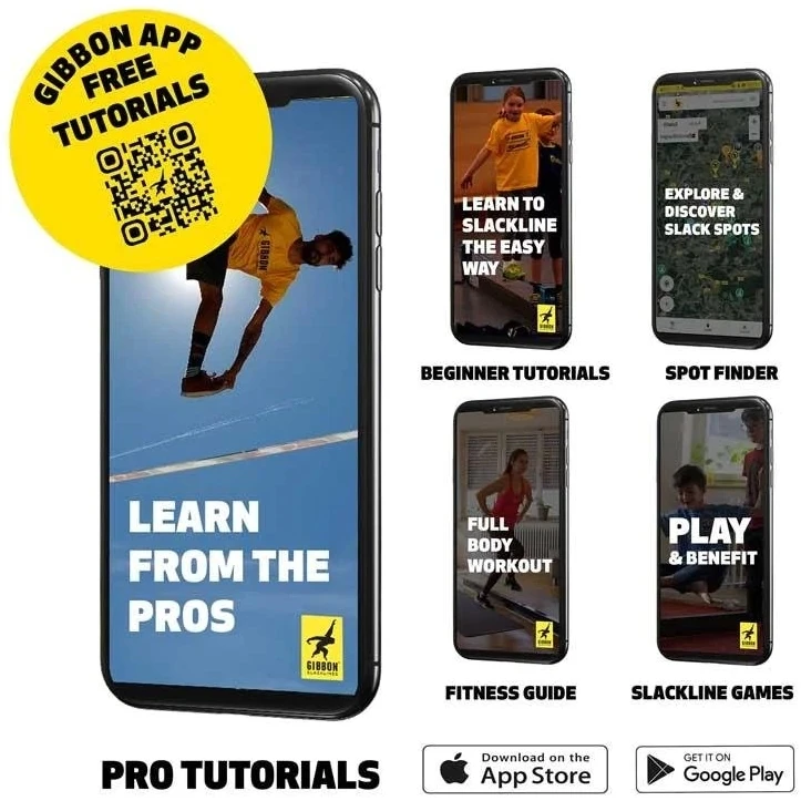 GIBBON Jibline XL Treewear - 25m Slackline Set 5 GIBBON Jibline XL Treewear - 25m Slackline Set - Image 5