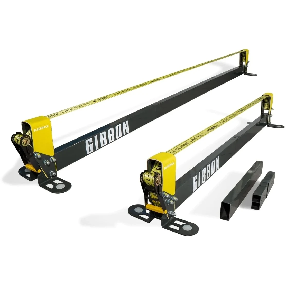 GIBBON Slackrack Classic 4.5m - Geel/zwart 2 GIBBON Slackrack Classic 4.5m - Geel/zwart - Image 2