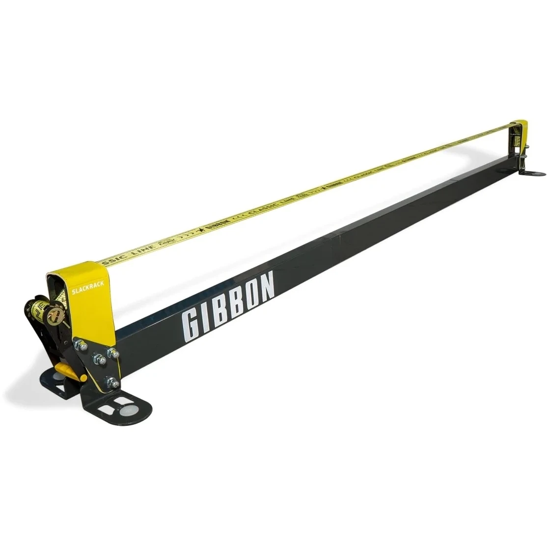 GIBBON Slackrack Classic 4.5m - Geel/zwart 1 GIBBON Slackrack Classic 4.5m - Geel/zwart