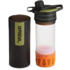 Grayl GeoPress Drinkfles Met Waterfilter - 710ml - Black Camo -Camping Verkoop grayl geopress purifier bottle with water filter 710ml black camo 1 1541830