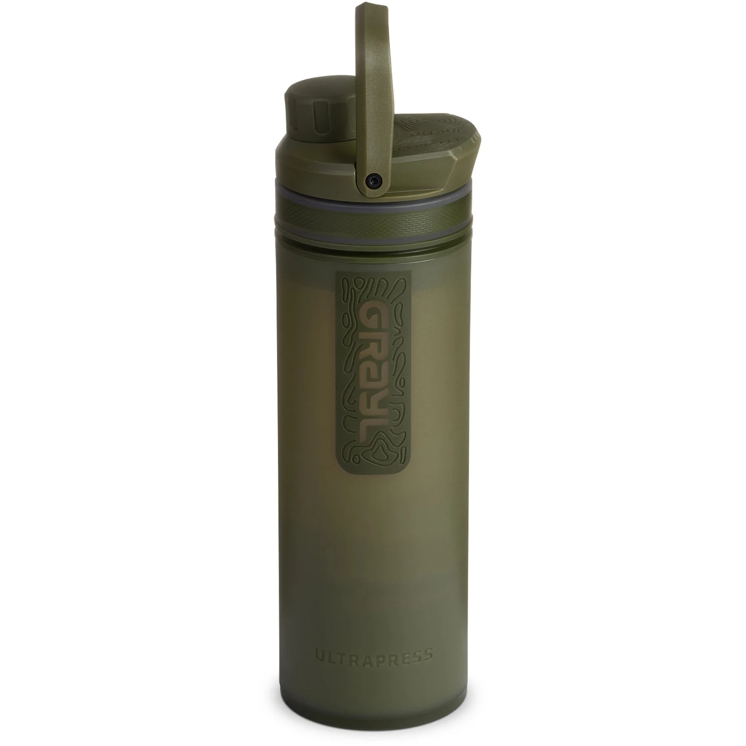Grayl UltraPress Purifier Drinkfles Met Waterfilter - 500ml - Olive Drab 3 Grayl UltraPress Purifier Drinkfles Met Waterfilter - 500ml - Olive Drab - Image 3