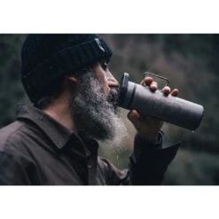 Grayl UltraPress Purifier Titanium Fles Met Waterfilter - 500ml - Covert Black -Camping Verkoop grayl ultrapress purifier titanium bottle with water filter 500ml 1 1494952 1