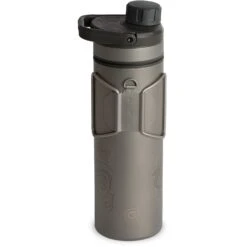 Grayl UltraPress Purifier Titanium Fles Met Waterfilter - 500ml - Covert Black -Camping Verkoop grayl ultrapress purifier titanium bottle with water filter 500ml covert black 3 1494949