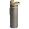 Grayl UltraPress Purifier Titanium Fles Met Waterfilter - 500ml - Desert Tan