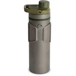 Grayl UltraPress Purifier Titanium Fles Met Waterfilter - 500ml - Olive Drab -Camping Verkoop grayl ultrapress purifier titanium bottle with water filter 500ml olive drab 4 1494964