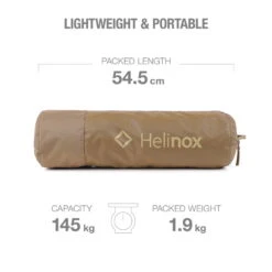 Helinox Savanna Chair - Coyote Tan / Black -Camping Verkoop helinox 2021 savannachair coyotetan b 976086