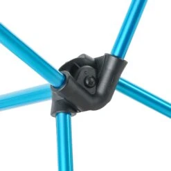 Helinox Chair Zero High Back Camping Chair - Black - Cyan Blue -Camping Verkoop helinox chair zero high back camping chair black cyan 4 1215175