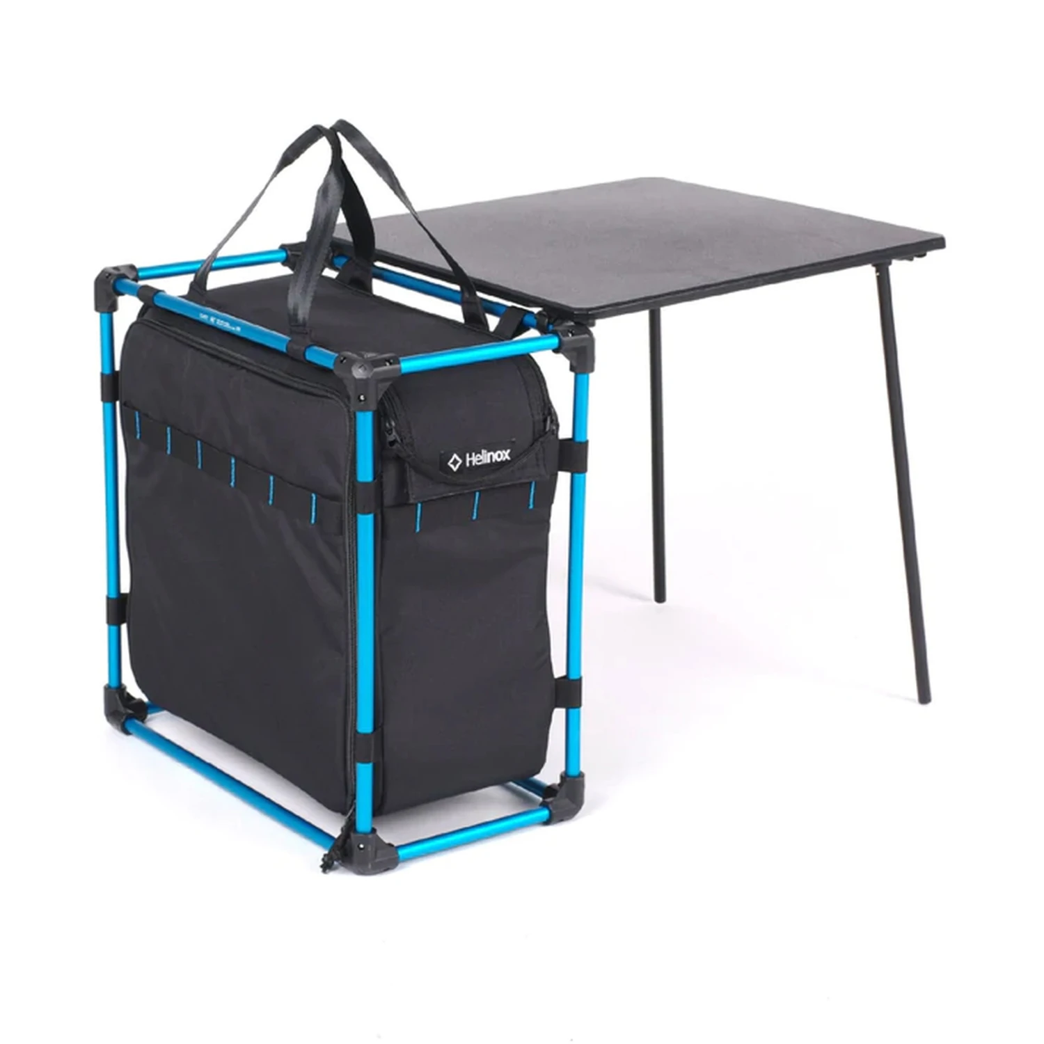 Helinox Outdoor Field Office M - Black - Cyan Blue 1 Helinox Outdoor Field Office M - Black - Cyan Blue