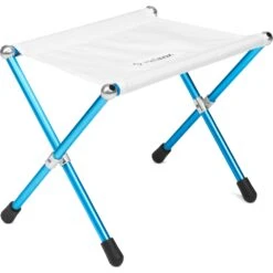Helinox Speed Stool - Campingstoel - White / Cyan Blue