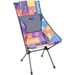 Helinox Sunset Chair - Campingstoel - Rainbow Bandana Quilt / Zwart