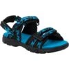 Jack Wolfskin 2 In 1 Kindersandaal (Größe 30-33) - Black/blue