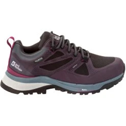 Jack Wolfskin Force Striker Texapore Low Dames Wandelschoenen - Purple / Grey -Camping Verkoop jack wolfskin force striker texapore low women purple grey 3 1373179