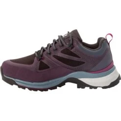 Jack Wolfskin Force Striker Texapore Low Dames Wandelschoenen - Purple / Grey -Camping Verkoop jack wolfskin force striker texapore low women purple grey 4 1373180