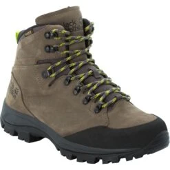 Jack Wolfskin Rebellion Texapore Mid Heren Trekking-Boots - Khaki / Phantom